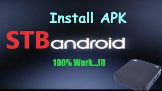 Cara Install APK di STB B860H  | Unlock dan Root % Work...!!!