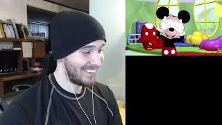 (Charmx REUPLOAD) IT WAS TOO CRAZY! Reacting to YTP Mickey Mouse's Clubhouse Catastrophe MMC Collab