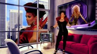 RuPaul "Glamazon" music video (feat. Sharon Needles, Chad Michaels and Phi Phi O'Hara)