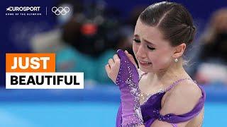Tearful Kamila Valieva Produces Emotional Performance | 2022 Winter Olympics