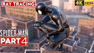 SPIDER-MAN 2 Venom Symbiote Suit Walkthrough Gameplay Part 4 [4K60FPS HDR RAY TRACING] No Commentary