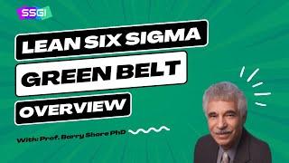 Lean Six Sigma Green Belt | What is Green Belt Certification? [LSSGB Training 2024]