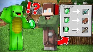 How JJ Pranked Mikey with a Morph Mod in Minecraft - Maizen JJ and Mikey