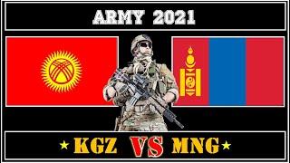 Кыргызстан VS Монголия  Армия 2021  Сравнение военной мощи