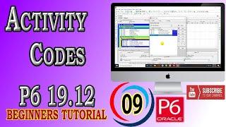 How to Create and Assign Activity Codes to Activities  | Primavera P6 | 19.12 |  Beginners Tutorial