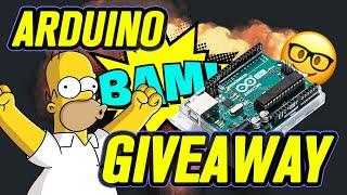 Arduino GIVEAWAY as a token of our appreciation! (Already planning bigger giveaway at 1K subs )