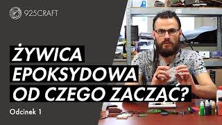 Żywica epoksydowa tutorial - Epizod 1 - Wprowadzenie, mieszanie, farbowanie i zalewanie