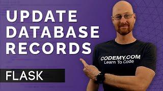 How To Update A Record In The Database - Flask Fridays #10