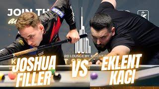 JOSHUA FILLER VS EKLENT KACI | FINALS | KNIGHT SHOT DUBAI 9-BALL OPEN 2024 #billiards #9ballpool