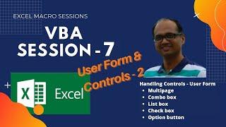 VBA Session #7  - User Form in VBA