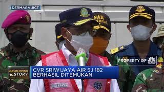 Black Box Berisi CVR Sriwijaya Air SJ182 Berhasil Ditemukan