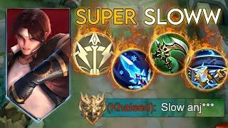 Valir Build SUPER SLOWW‼️Slow Brutal Bikin Lawan Gak Gerak Terbakar  | Mlbb