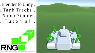 Tank Tracks - Blender to Unity - Tutorial