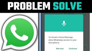 To Call Allow WhatsApp Access To Your Microphone Tap Settings Permissions And Turn Microphone On