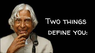 Two things define you || New APJ Abdul Kalam Sir Whatsapp Status & Quotes ||