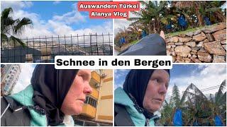 Schnee in den Bergen und Laute baden im Meer | Auswandern Türkei Vlog 27. Dezember 2024