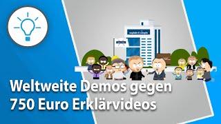 Weltweite Demos: Erklärvideo-Agenturen fordern die Schließung von explain it simple!