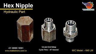 Hex Nipple | RealTech CNC Machine VD-237