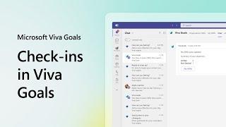 Check-in with Microsoft Viva Goals