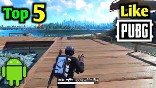 Top 5 Best Battle Royale Games like PUBG for Android 2022 | Android games like Pubg and Freefire