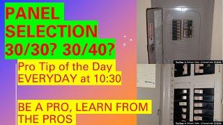 Electrical Pro Tip #45 Electrical Panel Spacing. Learn from the Pros.@ 10:30