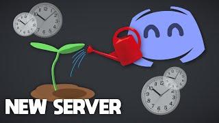 Growing a NEW Discord server in only 24 hours challenge! (Ft. @CustomName)