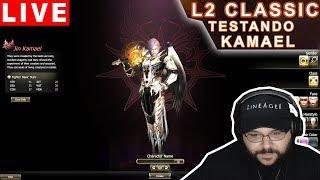 Lineage 2 Classic NA - Iniciando Jin Kamael ao Vivo em Português PT-BR