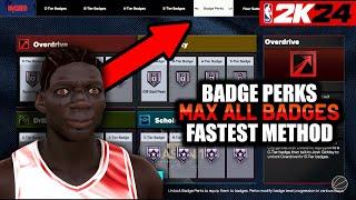 NBA 2K24 BADGE PERKS - HOW TO INCREASE BADGE PROGRESSION AND MAX BADGES FASTER!!! *EXPLAINED*