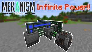 Minecraft | Mekanism Tutorial | Infinite Renewable Energy!