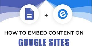 How to Embed Content on Google Site | elink.io