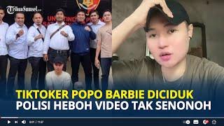 HEBOH! Tiktoker Popo Barbie Ditangkap Polisi Usai Tersebar Video Tak Senonoh dengan Patung Beredar