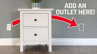 3 Ways to Add an Outlet In a Finished Room