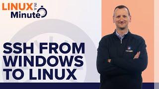 How to SSH from Windows to Linux | Linux in a Minute