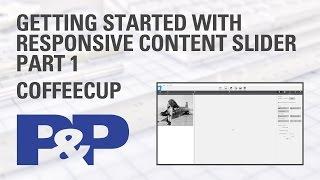 Getting Started with CoffeeCup Responsive Content Slider Part 1