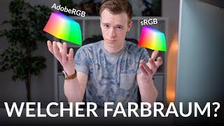 Warum du den FARBRAUM verstehen solltest! AdobeRGB oder sRGB?