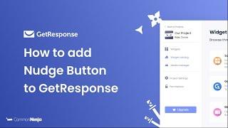 How to add a Nudge Button to GetResponse