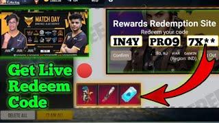 Today Redeem Code Free Fire | Redeem Code Rocky Pet | Today Redeem Code For Free Fire India Live