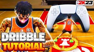 THE #1 ADVANCED DRIBBLE TUTORIAL W/ HANDCAM ON NBA 2K23! HOW TO FASTMENT + BEST COMBOS IN NBA 2K23