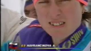 1993 02 27 Чемпионат мира Фалун лыжные гонки 30 км женщины свободный стиль