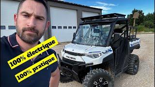 En essai sur la ferme , le nouveau Polaris Ranger XP KINETIC