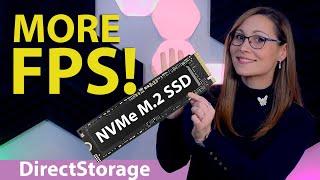 Faster SSDs CAN increase your FPS - DirectStorage Tested with 10 Different Drives