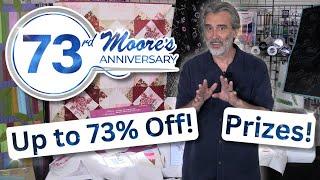 Moore’s anniversary Sale | Win Prizes! Save up to 73%!