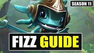 HOW TO PLAY FIZZ MID SEASON 11 - (Best Build, Runes, Gameplay) - S11 Fizz Guide