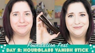 Hourglass Vanish Seamless Foundation Stick | Review & Wear Test Dry Skin | FOUNDATION FEST