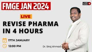 Revise Pharma in 4 Hours : Join Dr. Siraj Ahmad's PYQ's Series