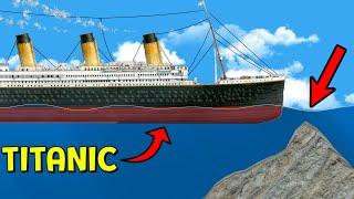 Titanic HIT A REEF | Floating Sandbox