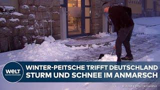 DEUTSCHLAND: Winter-Peitsche kommt! In einigen Regionen droht Schnee und Sturmböen