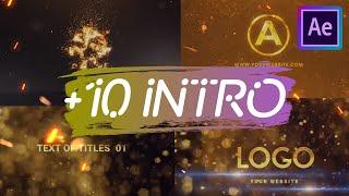 +10 Intro Template with Logo Free Download #2 AFTER EFFECTS TEMPLATES 2023