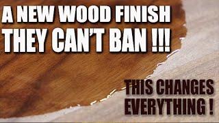 You've never seen a wood finish like this! (Cures in 2-Minutes!)