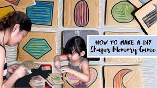 How to Make a DIY Shapes Memory Game